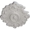 Ekena Millwork Strasbourg Ceiling Medallion, Hand-Painted Ultra Pure White, 30 1/2"W x 20"H x 1 1/2"P CM30SGUWF - alternate 2